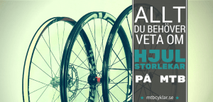 Alla olika hjulstorlekar till mtb